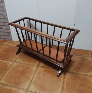 Jardinera de madera grande