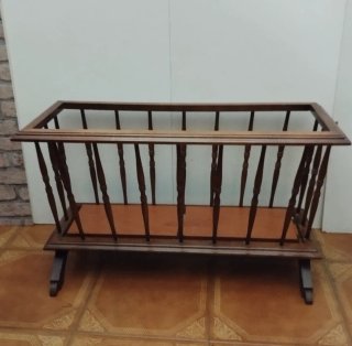 Jardinera de madera grande