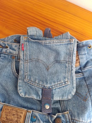 Mochila Levis Vaquera Azul