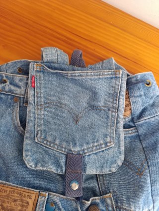Mochila Levis Vaquera Azul