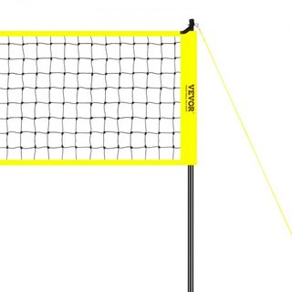 Sistema de Red de Voleibol Portátil para Exterior, Postes de Acero de Altura Ajustable, Juego de Voleibol Profesional con Voleibol de PVC, Bomba, Bolsa de Transporte, Red de Voleibol de Alta Resis...