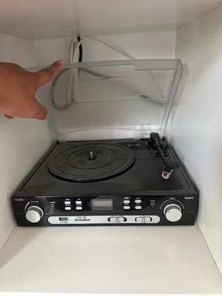 Tocadiscos Technaxx Tx-22+ Correa Negro