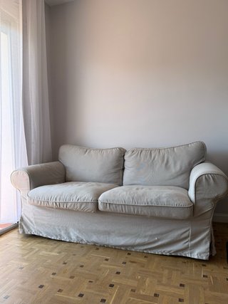 Sofá Ikea 2 plazas tela beige