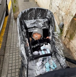 Carrito Jane Mumm 3 piezas + accesorios + mochila