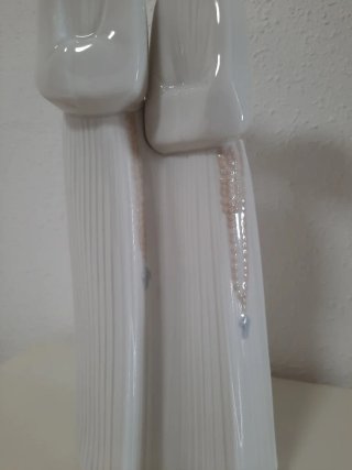 Figura Lladro Mujeres Sombrero Blanco