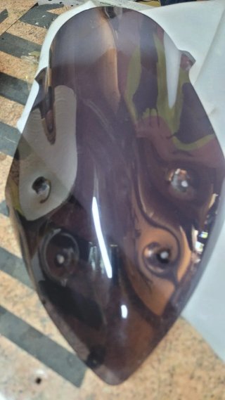 Pantalla de moto ahumada Para Suzuki GSXS 1000F
