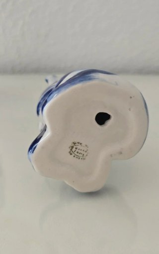 Figura de porcelana Gzhel tigre