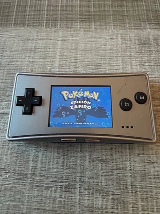 Nintendo Game Boy Micro Plata