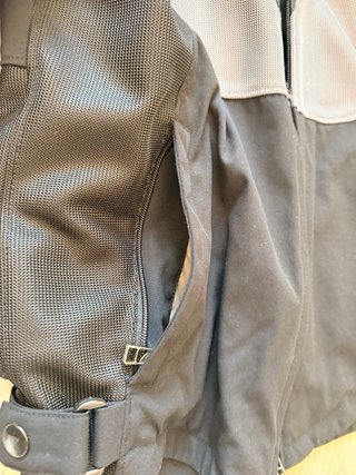 Chaqueta Dainese Moto Negra y Gris Talla 52