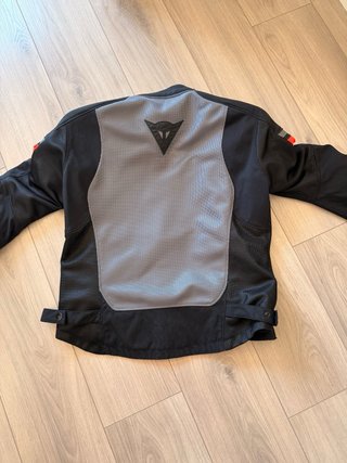Chaqueta Dainese Moto Negra y Gris Talla 52