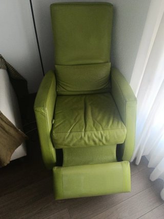 Sillón de descanso verde