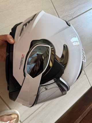 Casco modular LS2 Valiant II con funda y mochila