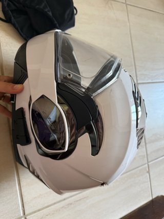 Casco modular LS2 Valiant II con funda y mochila
