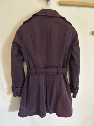 Trench viola vintage