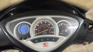 Moto Scooter Negra