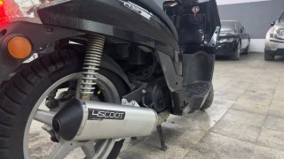 Moto Scooter Negra