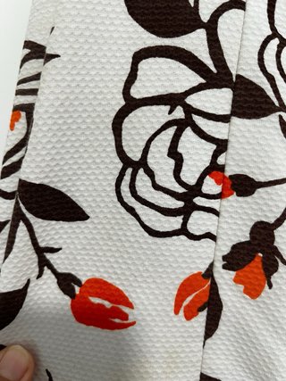 Traje de flamenca blanco y rojo