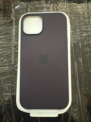 Funda Silicona iPhone 14 MagSafe Morado