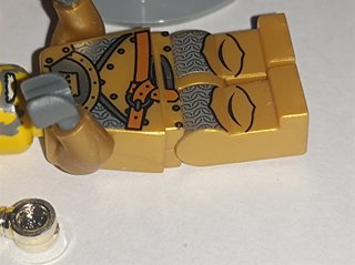 Minifigura LEGO Castle Gold Knight cas415 (LEED)