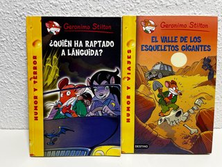Combo de libros de Geronimo Stilton