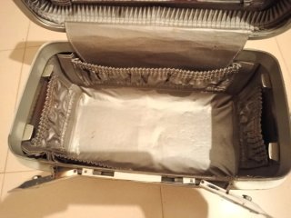 Neceser Vintage Samsonite Negro