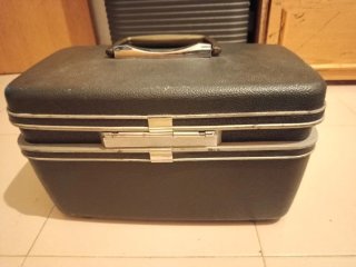 Neceser Vintage Samsonite Negro