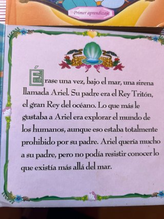 Mini libros disney