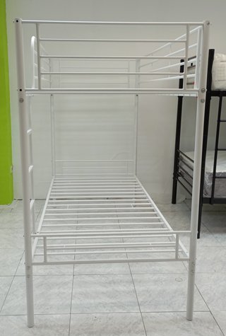 Litera 2 ·Camas Metal, ·Blanca. Robusta. REBAJADO!