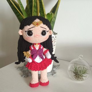 Muñeca Amigurumi Sailor Mars