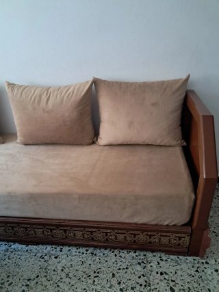 Sofá Marroquí Beige y Marrón
