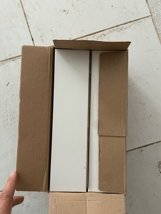 Rodapié blanco mate