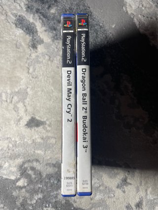 Lote Juegos PS2: Dragon Ball Z + Devil May Cry 2