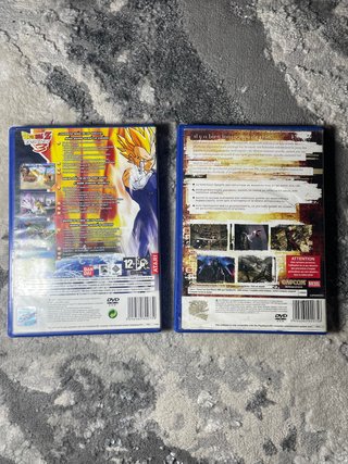 Lote Juegos PS2: Dragon Ball Z + Devil May Cry 2