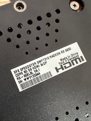 Radeon XFX RX 6600