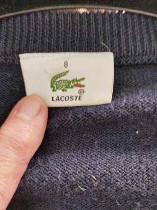 Jersey Lacoste Azul Marino Caballero