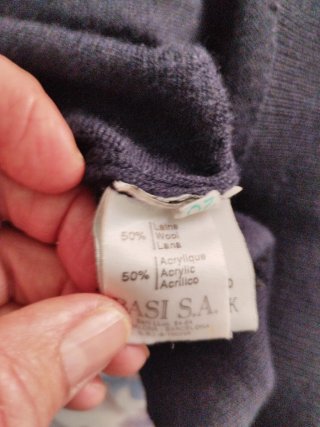 Jersey Lacoste Azul Marino Caballero