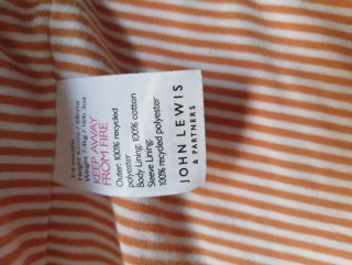 Chaqueta infantil con estampado de naranjas