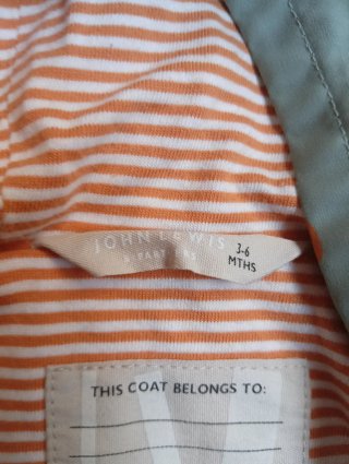 Chaqueta infantil con estampado de naranjas