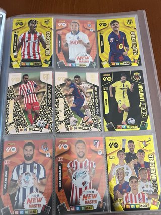Cartas Adrenalyn XL LaLiga 2025-2026