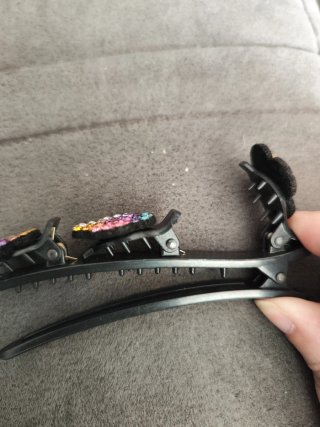 6 Horquillas para pelo con pedrería