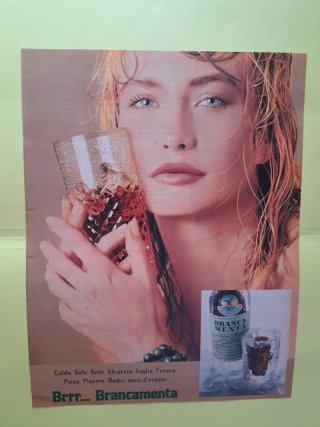 Ritratto pubblicità Brancamenta 1999