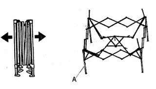 Cenador Estructura plegable