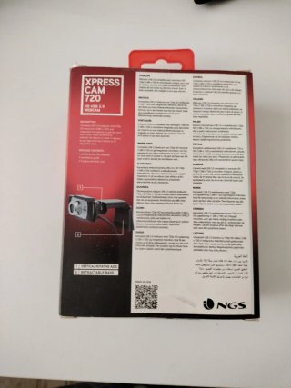 Webcam NGS Xpress Cam 720 HD