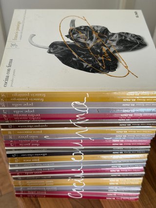 30 Libros Tapa Dura Cocina con Firma El Pais