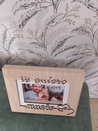 Marco de fotos Te quiero mucho