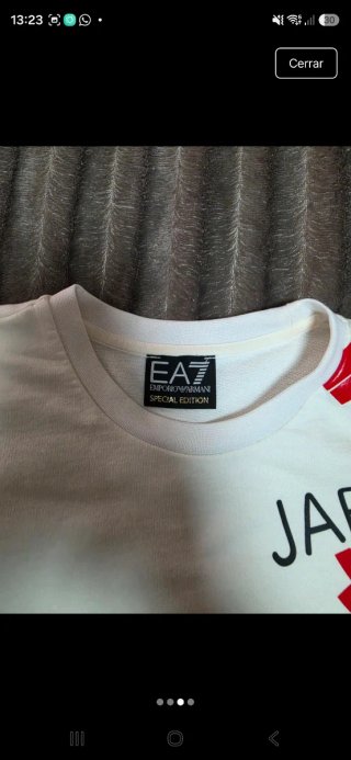 Sudadera Emporio Armani Blanca