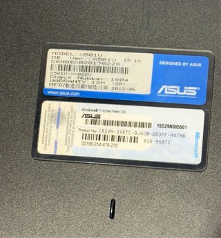 Pantalla ASUS X501U Completa + Carcasa + Bisagras