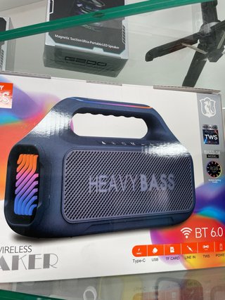 Altavoz Portátil Heavy Bass 3h Bluetooth