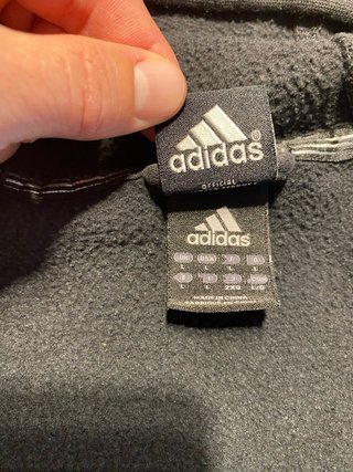 Sudadera Adidas All Blacks vintage talla L