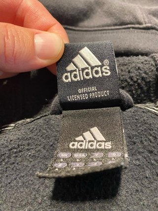 Sudadera Adidas All Blacks vintage talla L